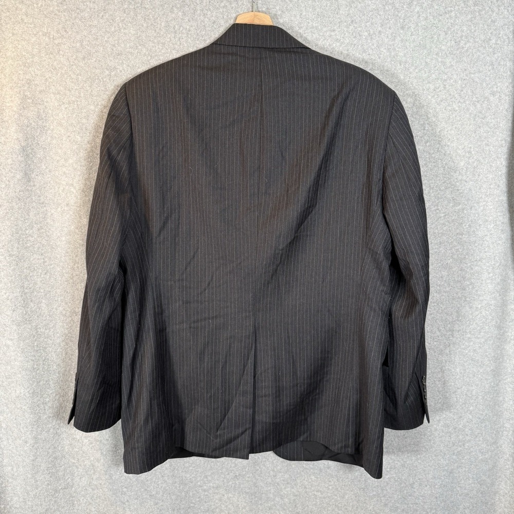 Lauren ralph lauren suit mens 40s gray pinstripe 22x30 and 32x27 tuxedo two - Picture 4 of 15